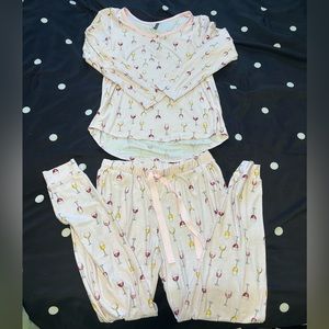 Wine Glass Pyjama Set